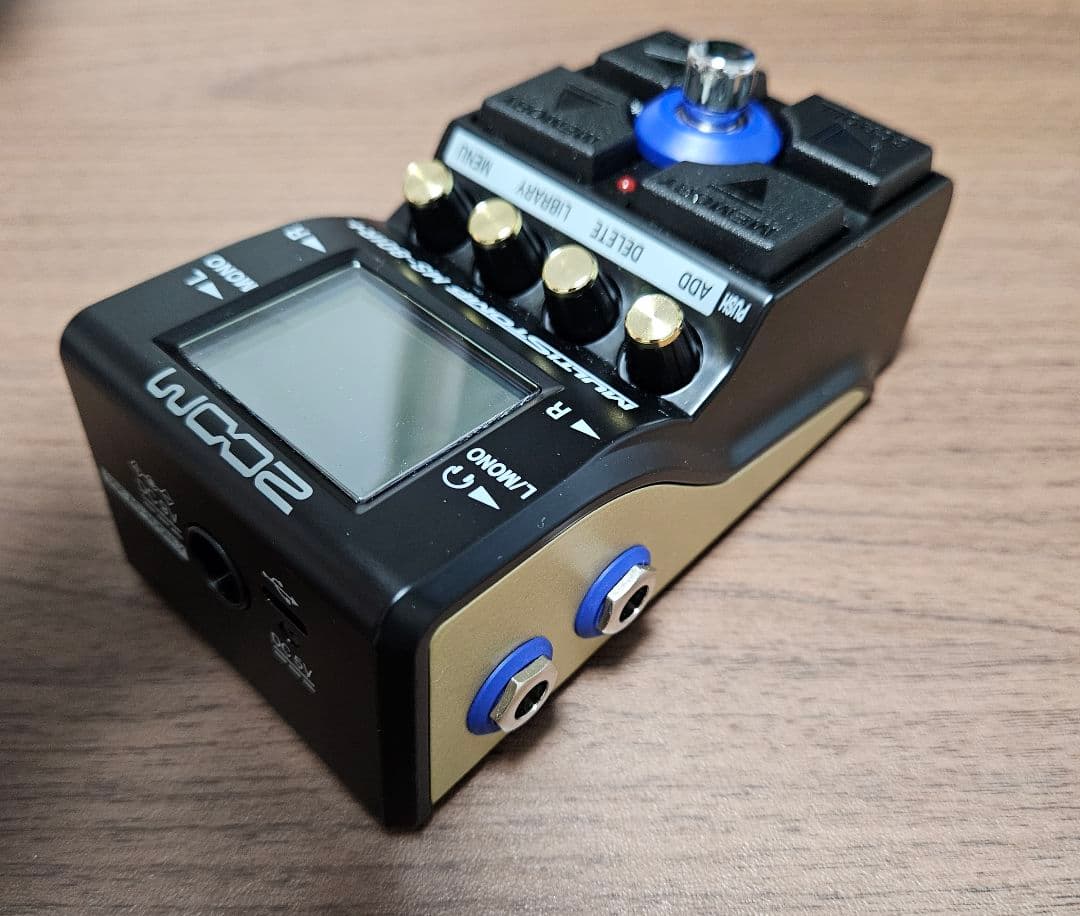 ZOOM MS-80DR+ ギターエフェクター