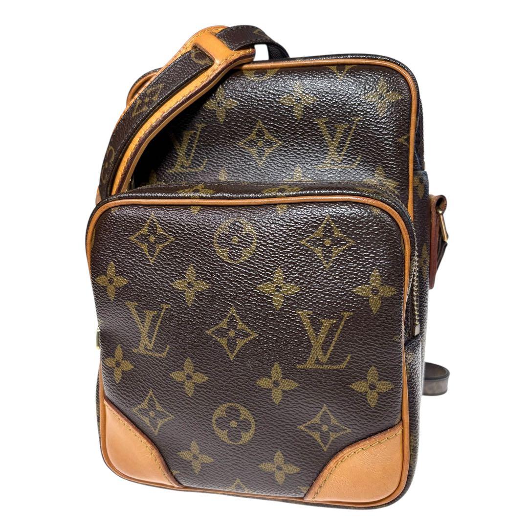 美品 LOUIS VUITTON アマゾン ミニショル a989