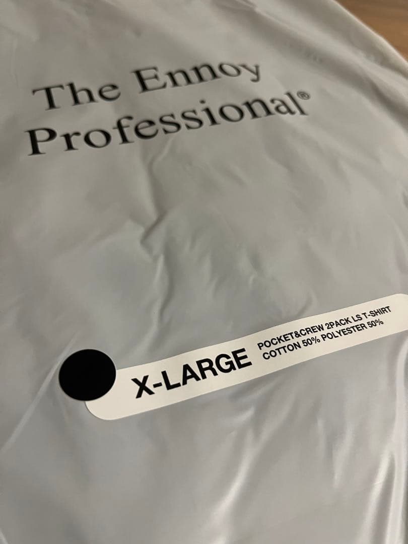 トップス ennoy POCKET & CREW 2PACK LS T-SHIRTS