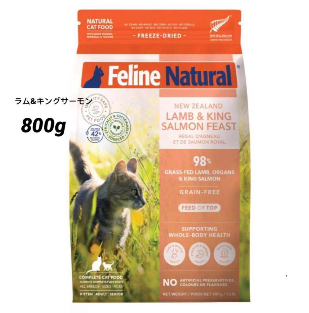 K9ナチュラル　FL ラムキングサーモン・フィースト　800g