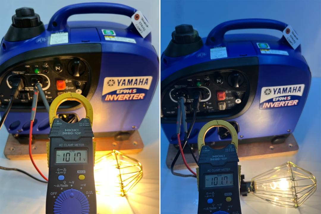 YAMAHA ヤマハ インバーター発電機 EF9HiS 動作良好 ♪ 1244