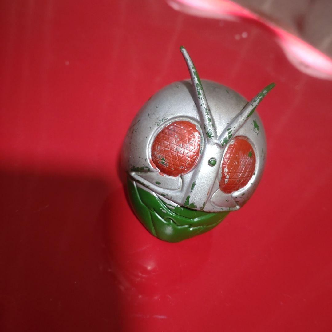 旧バンダイ　仮面ライダー　スタンダードソフビ　ポピー　当時物　面取れ　当時物