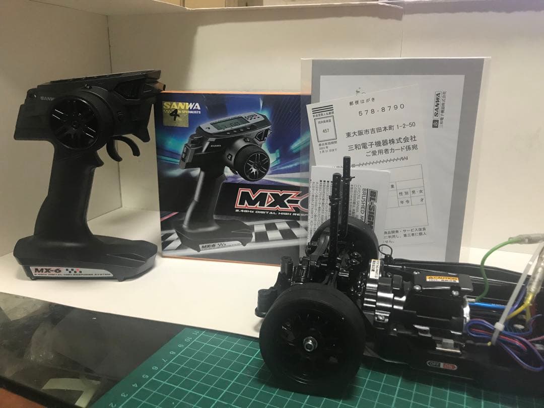 ラジコン タミヤ TT-02 入門者向け新品セット マツダ RX-7 MX-6④