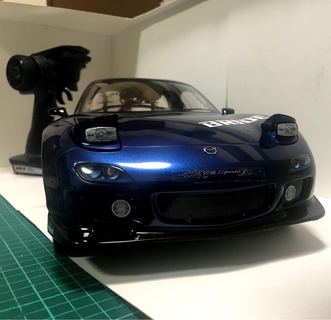 ラジコン タミヤ TT-02 入門者向け新品セット マツダ RX-7 MX-6④