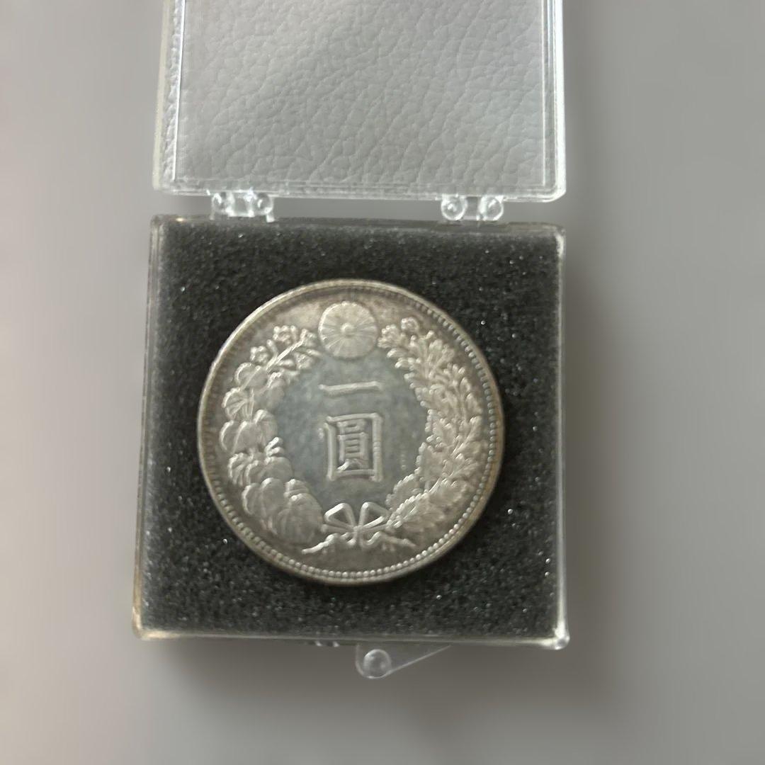 ★本物保証★ 新1円銀貨 明治36年　きれいなトーン