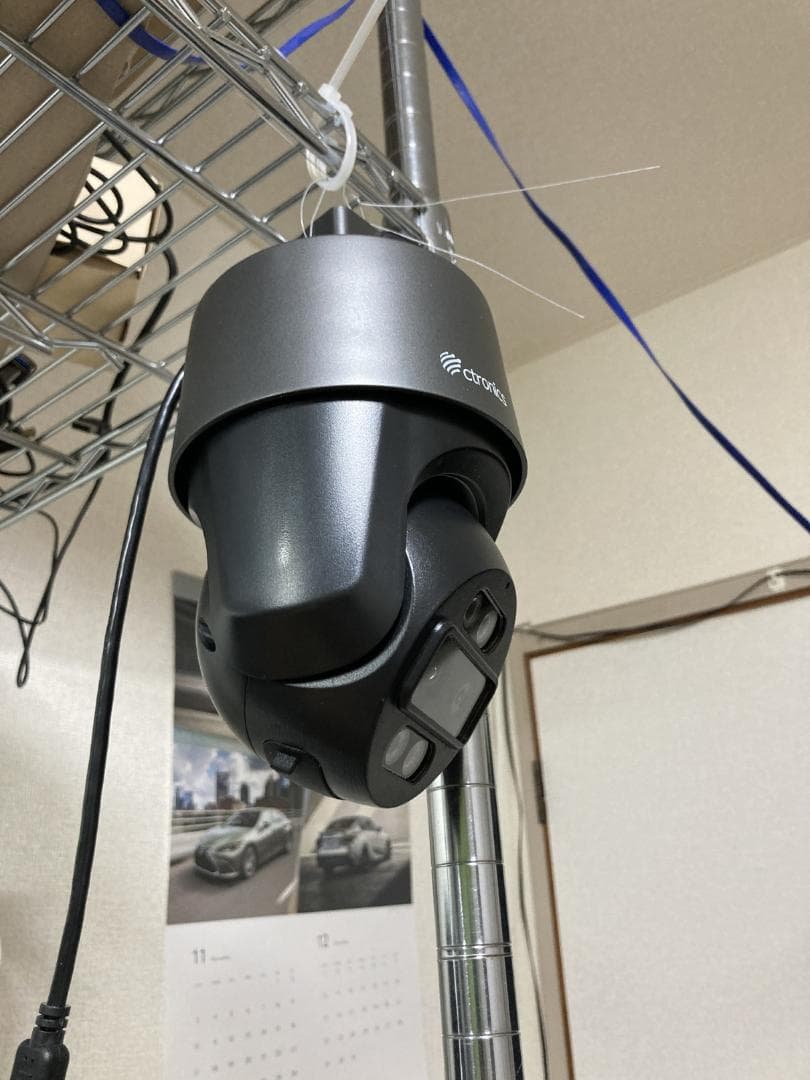 Ctronics 4k 防犯カメラ 屋外 10倍ハイブリッドズーム
