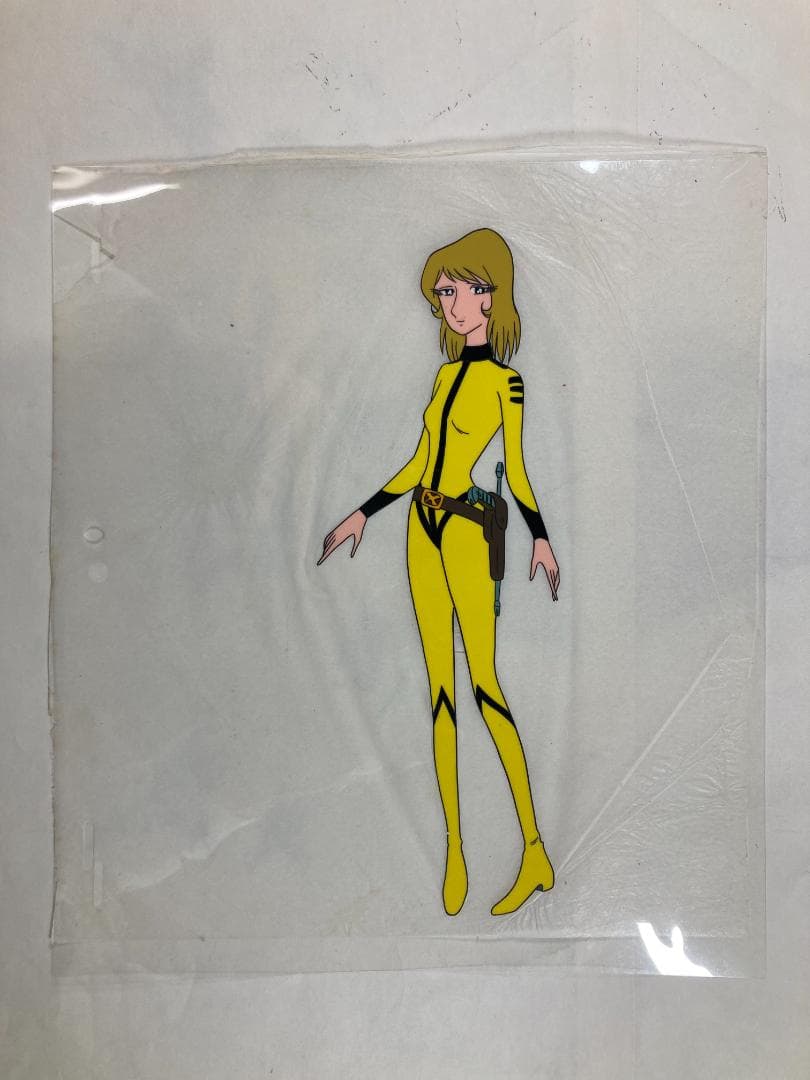 宇宙戦艦ヤマト　80年ファミリーシールカレンダー表紙のセル画及び実物カレンダー