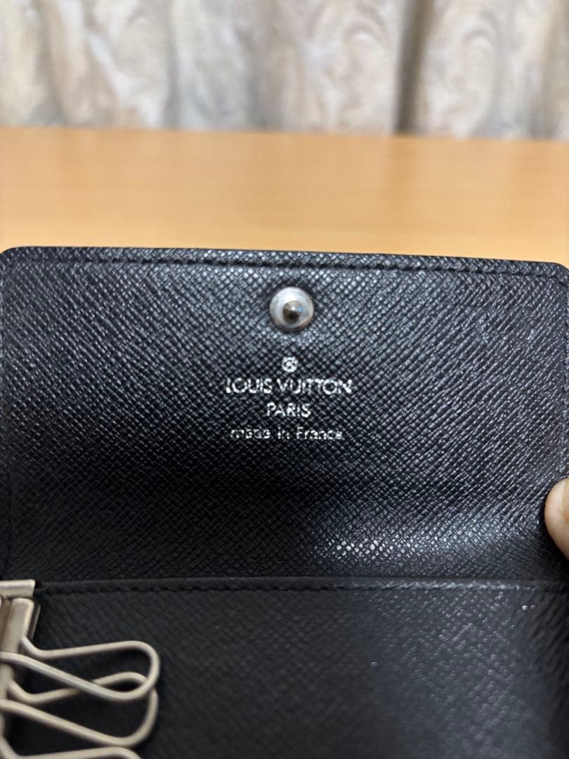 LOUIS VUITTONダミエグラフィットミュルティクレ6連キーケースUSED