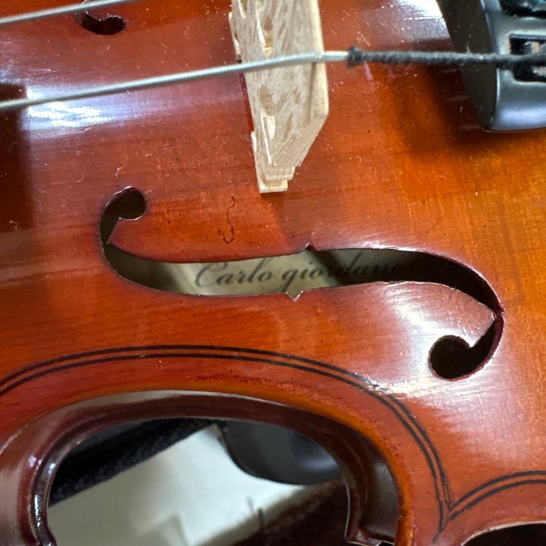 【美品】カルロジョルダーノ バイオリン VS-1 1/16 子供用