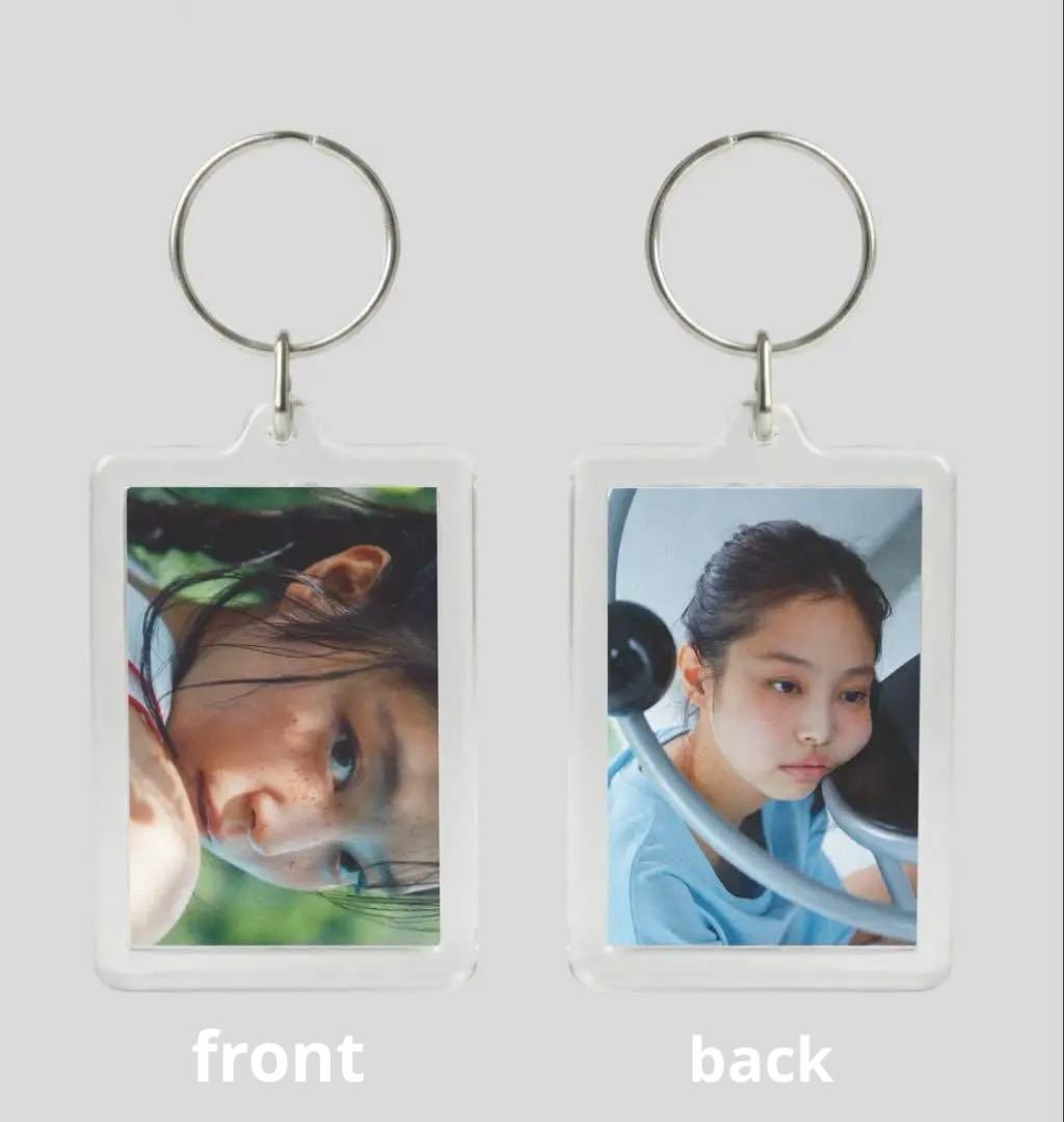 【J2NNI5】　フォトキーチェーン キーホルダー