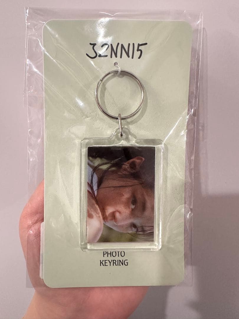 【J2NNI5】　フォトキーチェーン キーホルダー