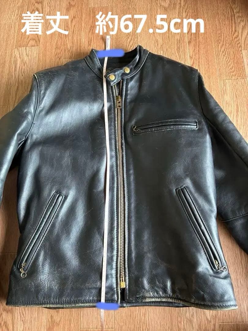 vanson leathers 40 ライダース　レザージャケット　革ジャン