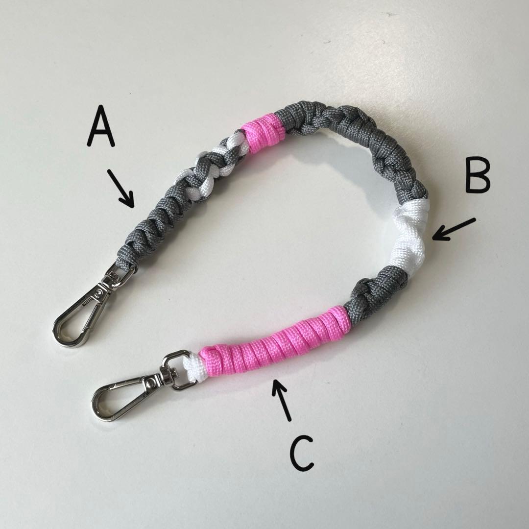 パラコード　スマホハンドストラップ　カラーオーダーページ