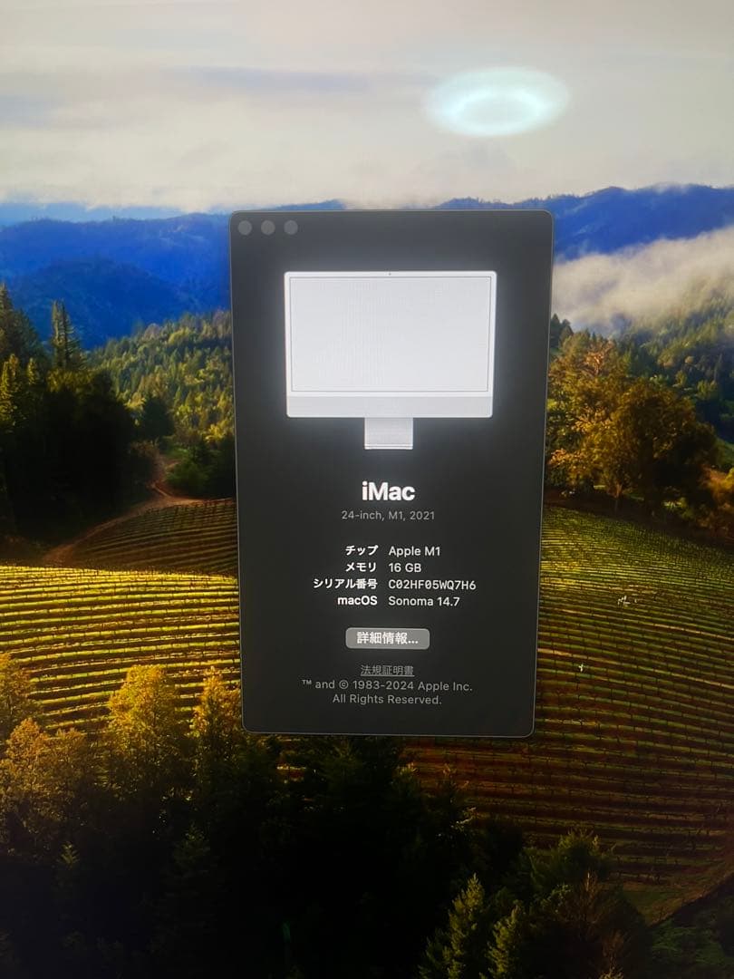 Apple iMac デスクトップPC キーボード・マウス付き