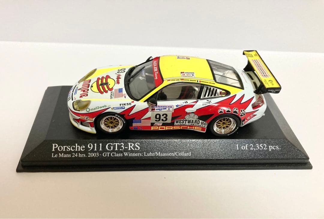 MINICHAMPS ポルシェ911 GT3-RS ミニカー