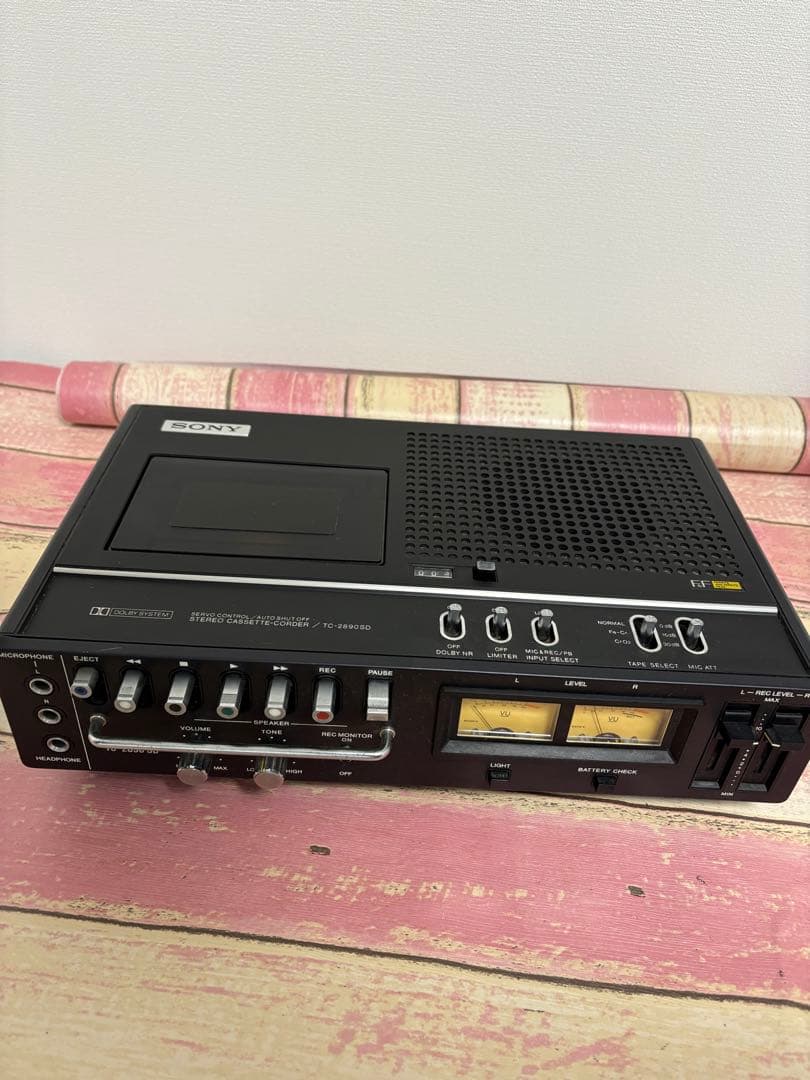Sony TC-2890 SD カセットプレーヤー