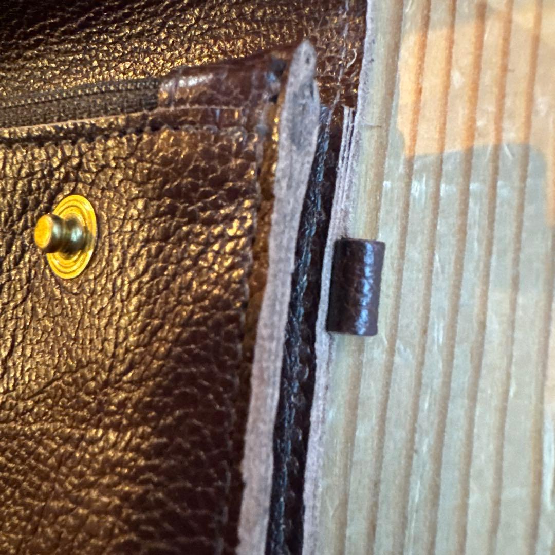 【新品】IL BISONTE ミディアムウォレット こげ茶☆