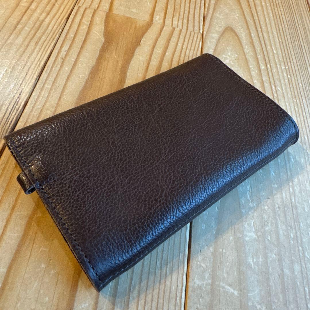 【新品】IL BISONTE ミディアムウォレット こげ茶☆