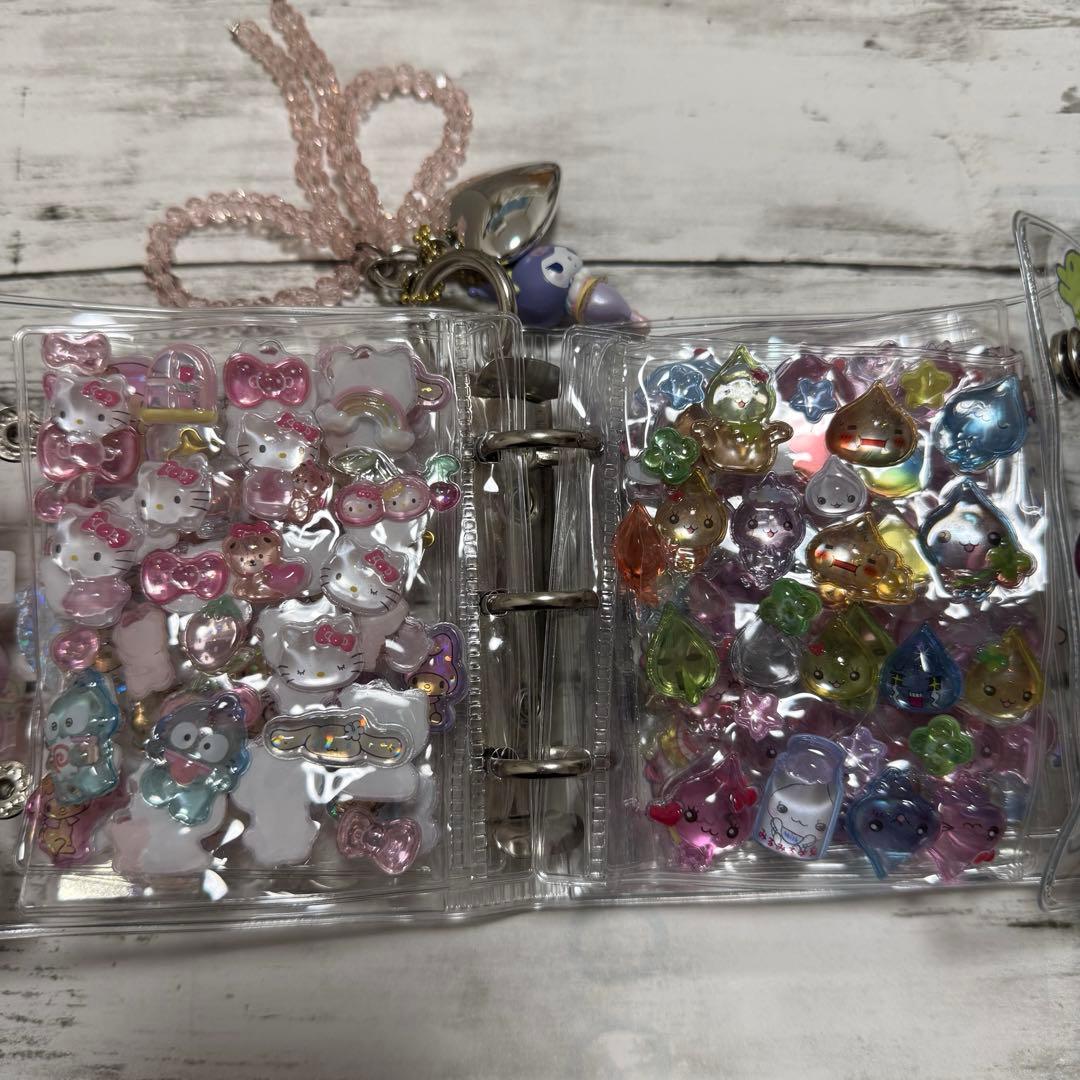 ボンボンドロップシール　シール帳　完成品　サンリオ　たまごっち　しずくちゃん