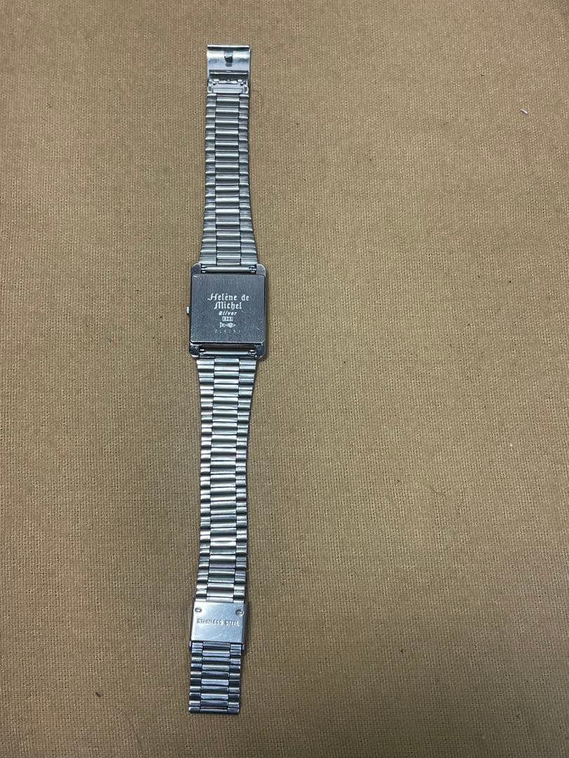 Helene de michel tank レクタンギュラー腕時計