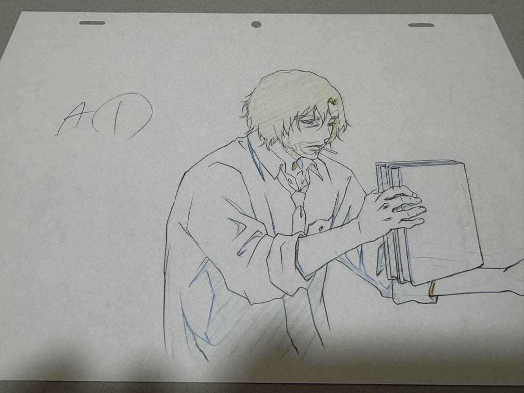 残響のテロル 生原画 セル画 / くるりん ストラップ /非売品