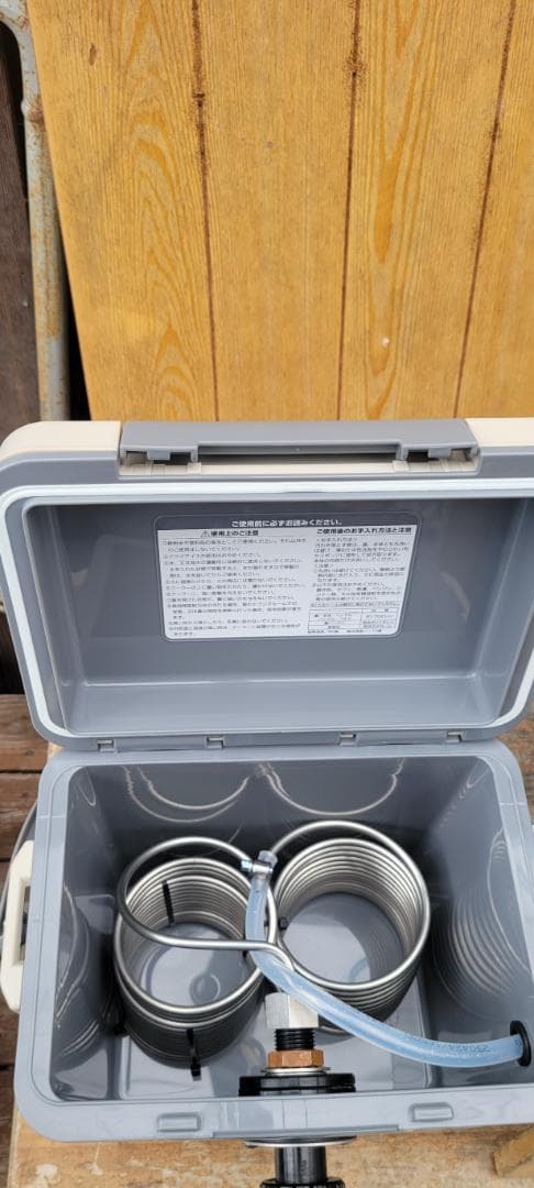 即使用可能クーラーボックス型氷冷式ビールサーバー