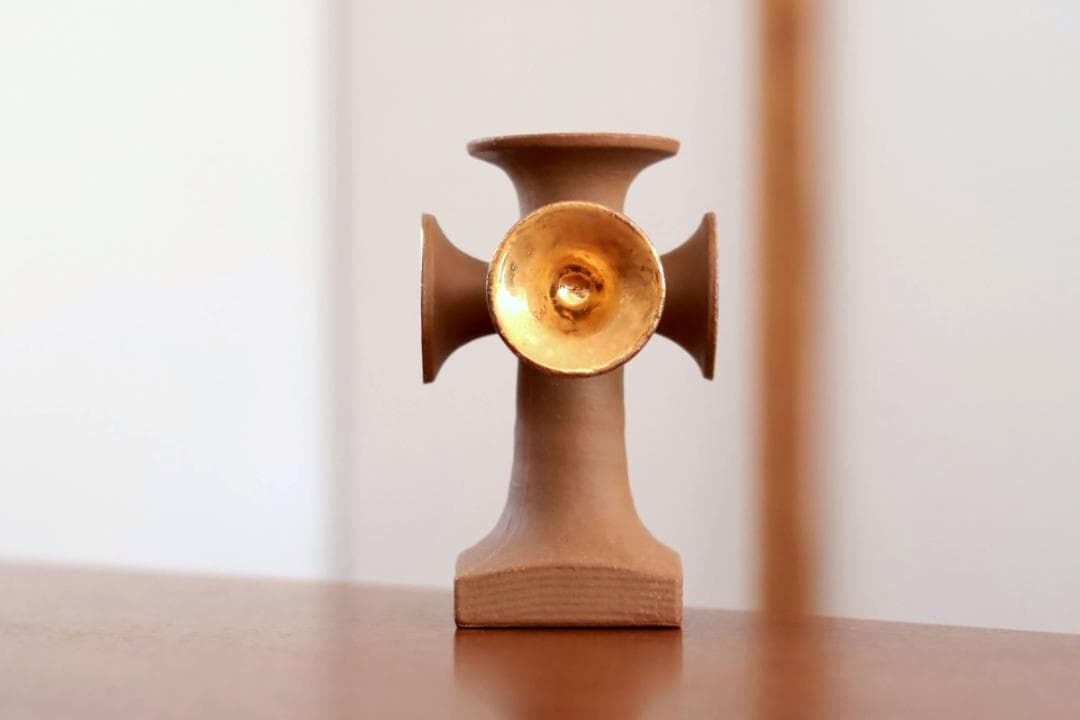 Lisa Larson リサラーソン キャンドルスタンド 02001