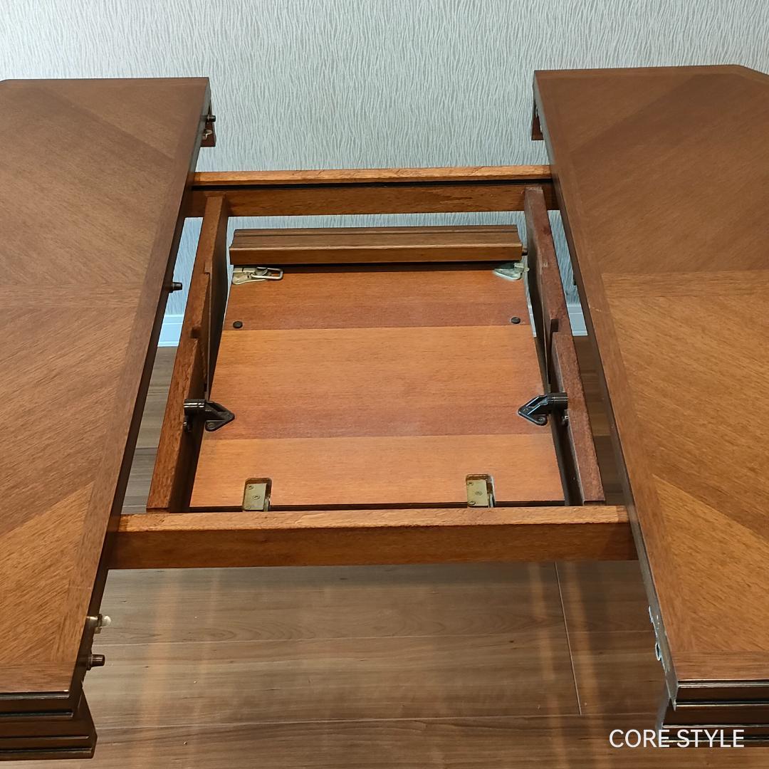 マルニ木工　地中海ロイヤル　ダイニングテーブル　伸長式