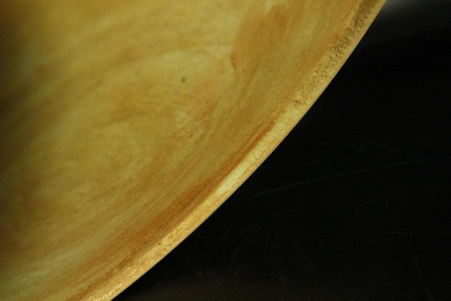 中国美術 釉裏紅 纏枝蓮花鳳紋 折口皿(K-A837)