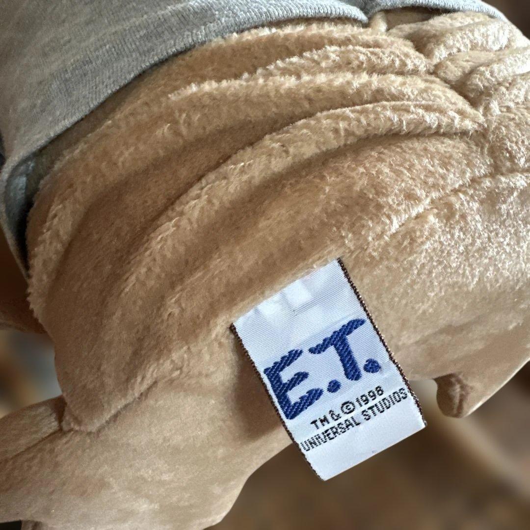 瞬間的お値下げ‼️ヴィンテージ　大きなE.T. フード付きぬいぐるみ