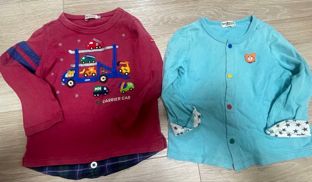 専用‼️ミキハウス　DOUBLE B トレーナー ズボン100cm 12点セット