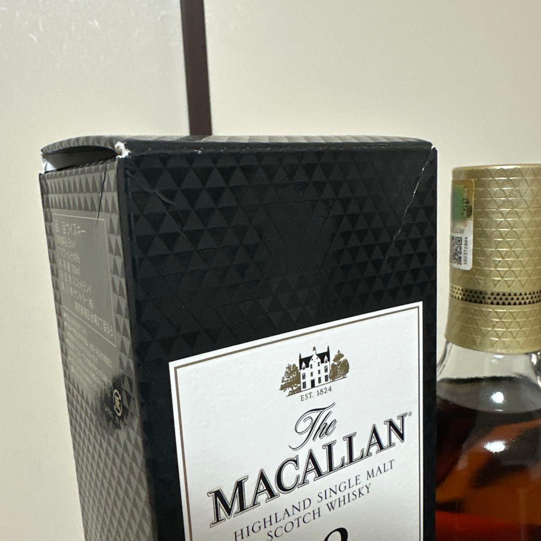 マッカラン12年シェリー 700ml 箱ダメージ有り