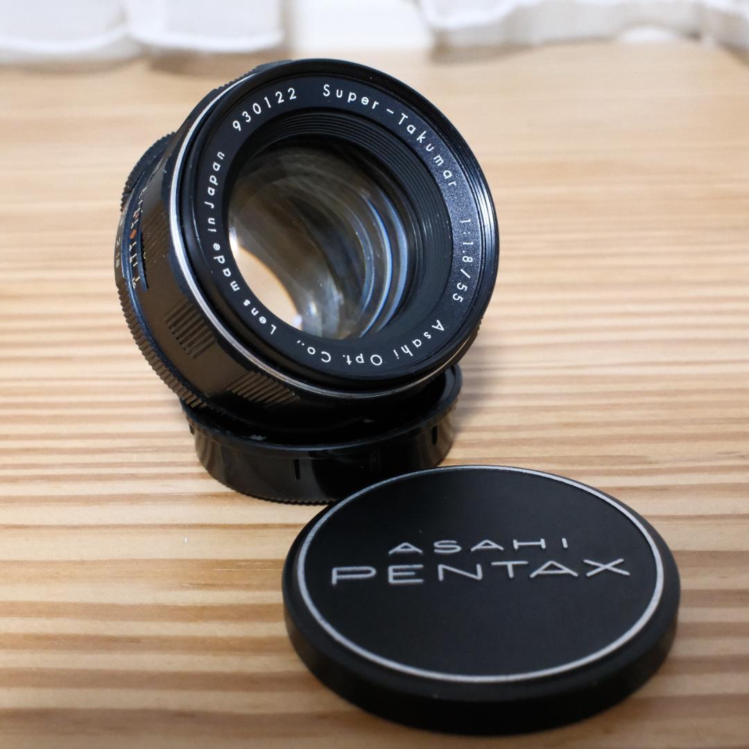 ペンタックス　Super-Takumar 55mm f/1.8 +アダプター