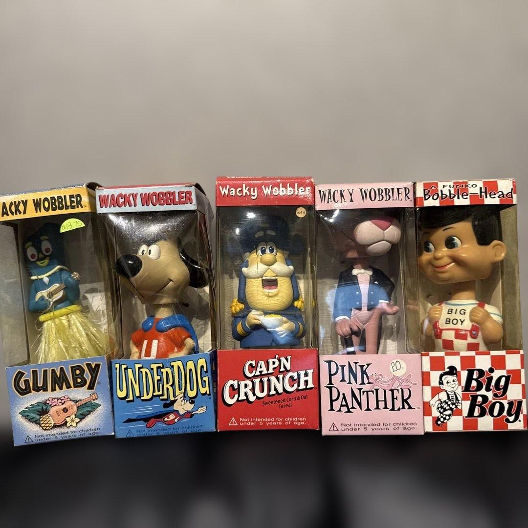 Wacky Wobblers ボブルヘッドフィギュア まとめ売り