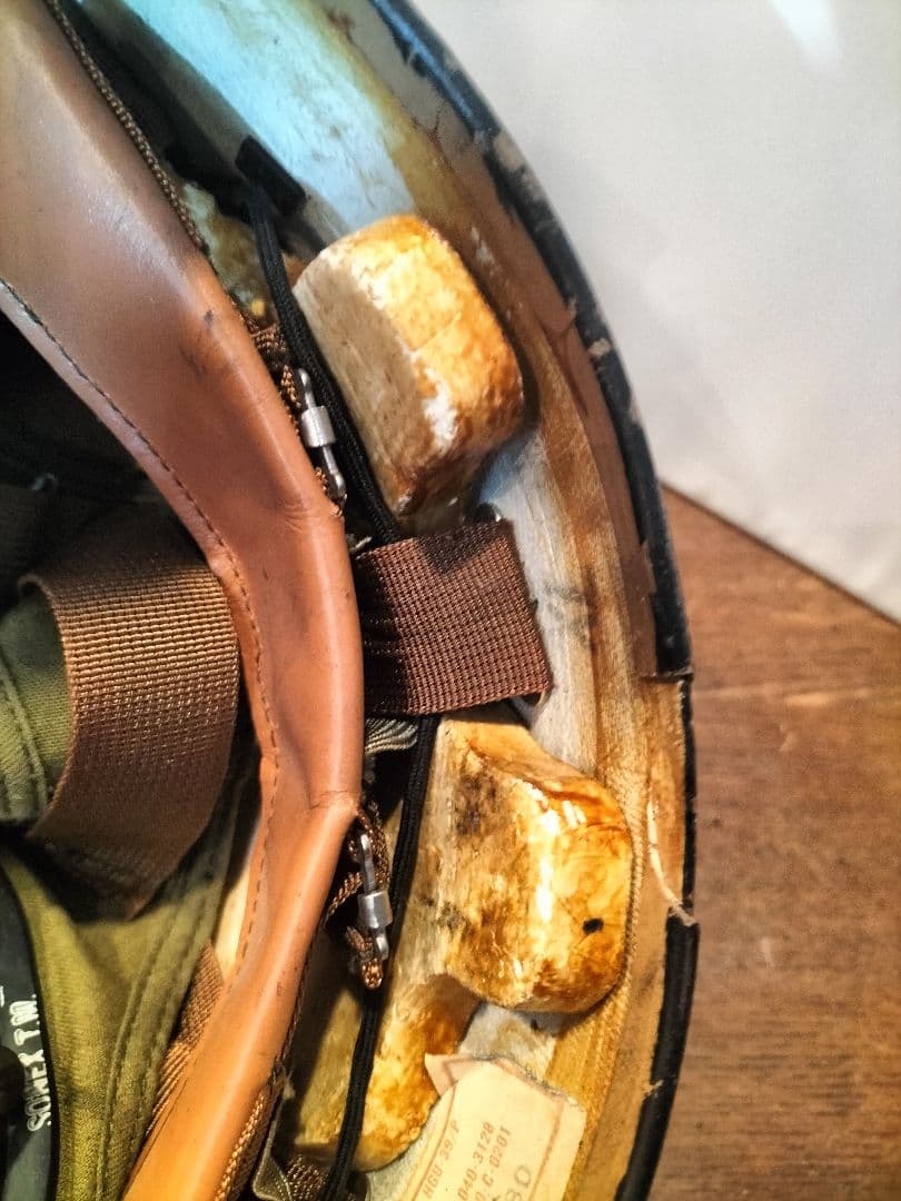 GENTEX ヘリコプターヘルメット　米軍払い下げ　XL　80's