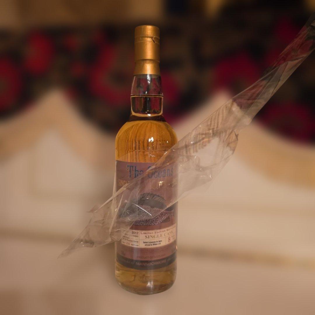 [限定商品](入手困難)オーシャンズ マノックモア 2017 シングルカスク8年