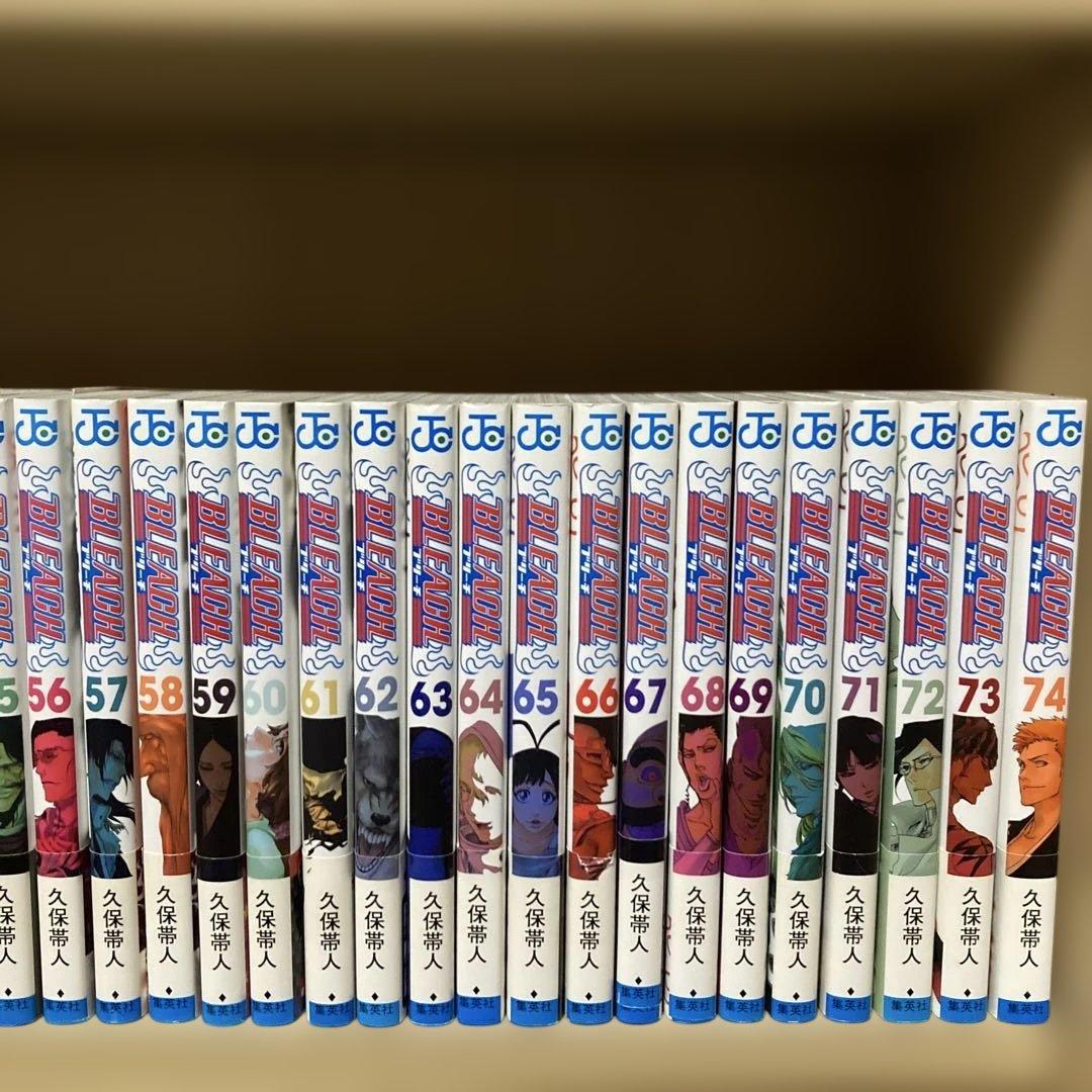 希少❗️全巻初版❗️ブリーチ全巻1〜74巻 久保帯人