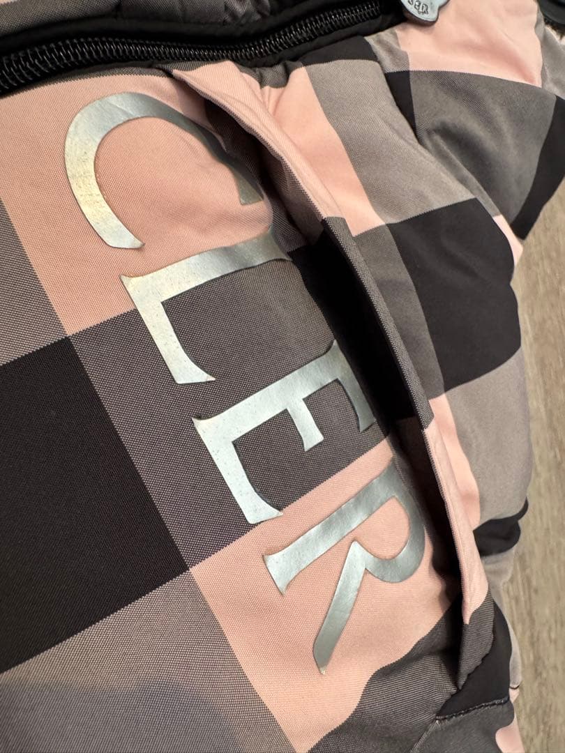 MONCLER フード付きダウン チェック モンクレールキッズ モンクレ ダウン