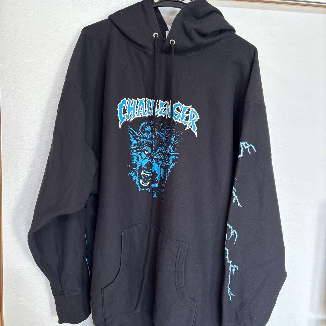 チャレンジャー　 ブラックパーカー XL