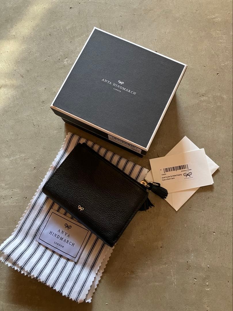 ANYA HINDMARCH ダブルジップ ウォレット