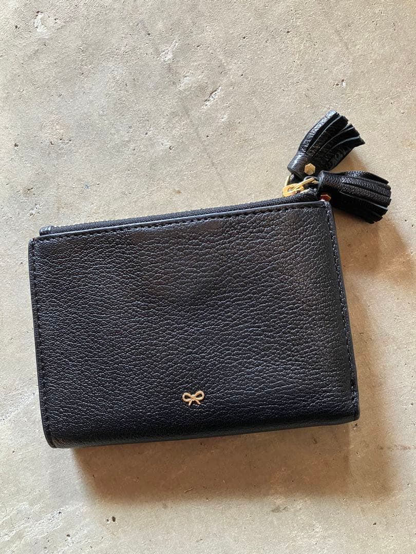 ANYA HINDMARCH ダブルジップ ウォレット