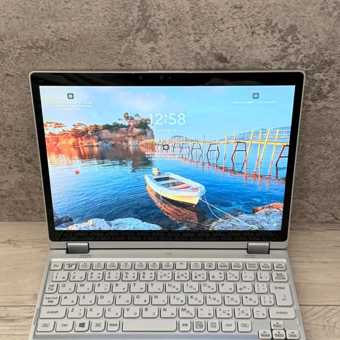 バッテリー◎レッツノートQV9 10世代 8GB office ノートパソコン