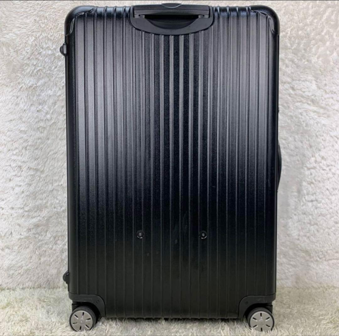 美品✨リモワ サルサ 最大容量 104L 4輪 MW TSA マットブラック