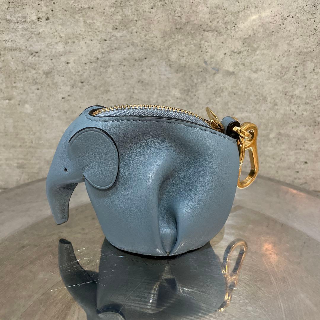 mochapanda　象の形 ケース グレー レザー