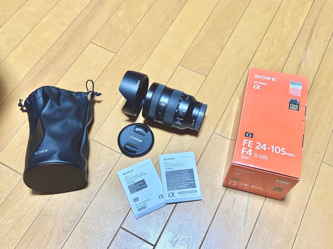 【美品】SONY FE 24-105mm F4 G OSS ズームレンズ