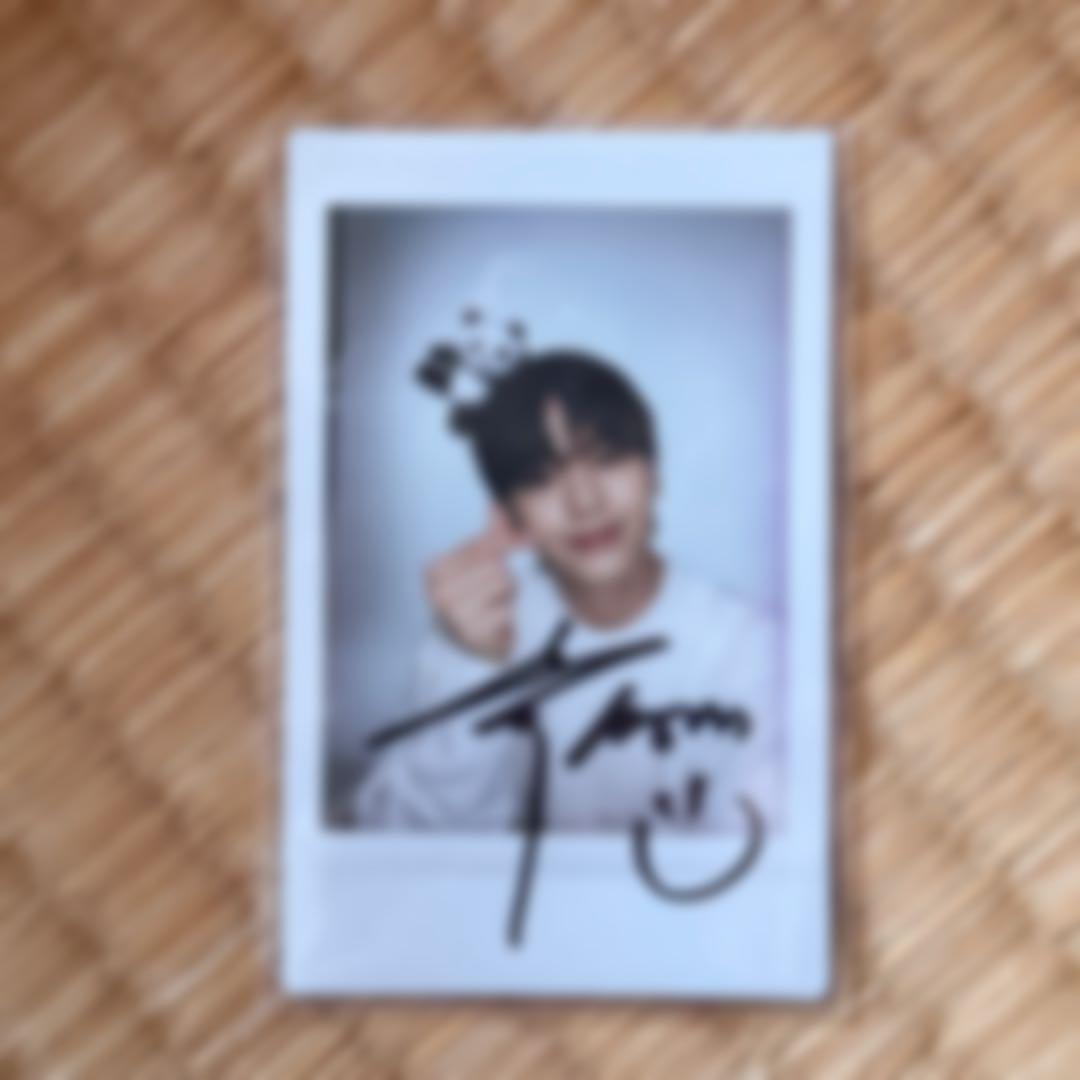 btob ソンジェGU1当選　未公開ポラロイド