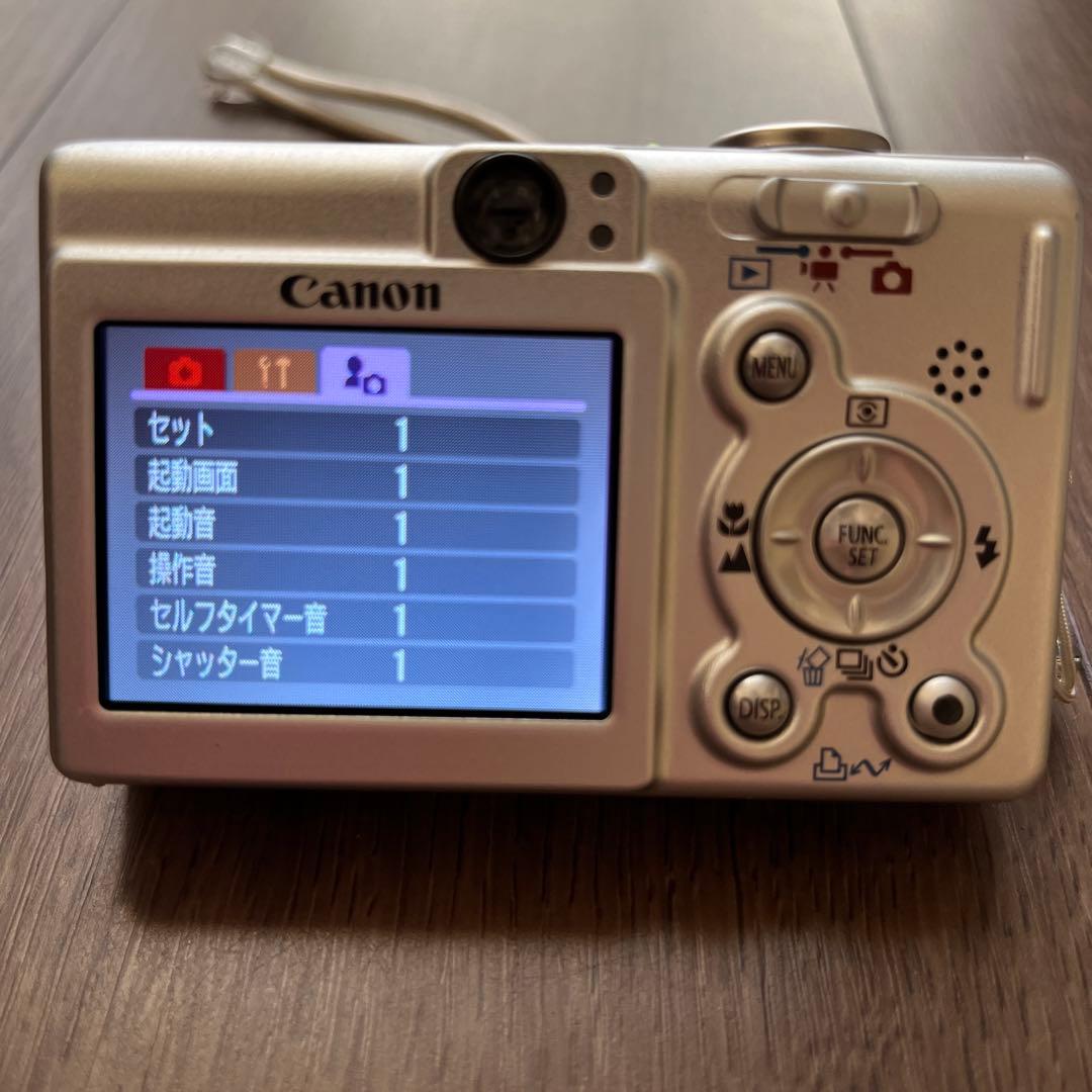 【中古】Cannon IXY DIGITAL40:充電器、電池、メモリーカード付