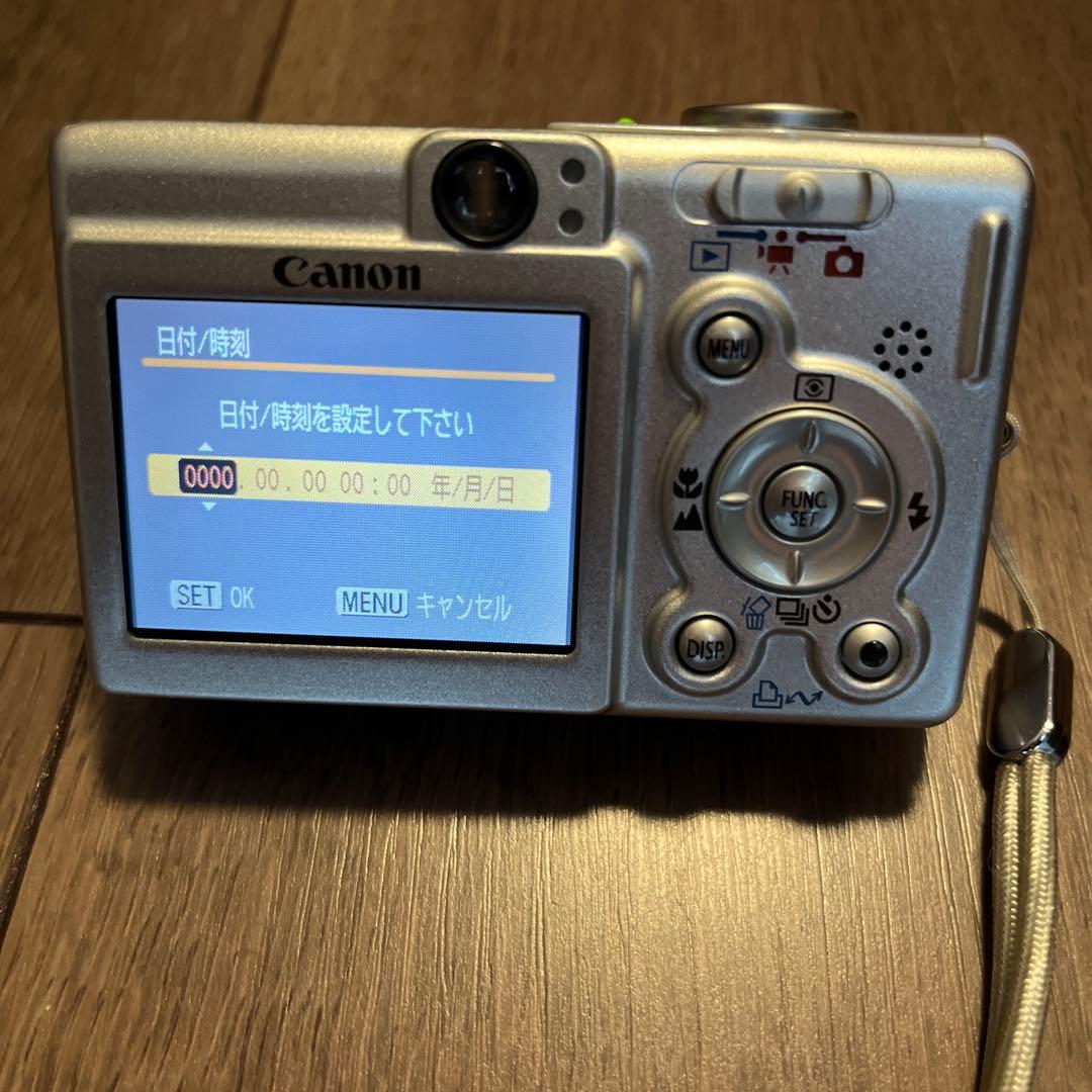 【中古】Cannon IXY DIGITAL40:充電器、電池、メモリーカード付