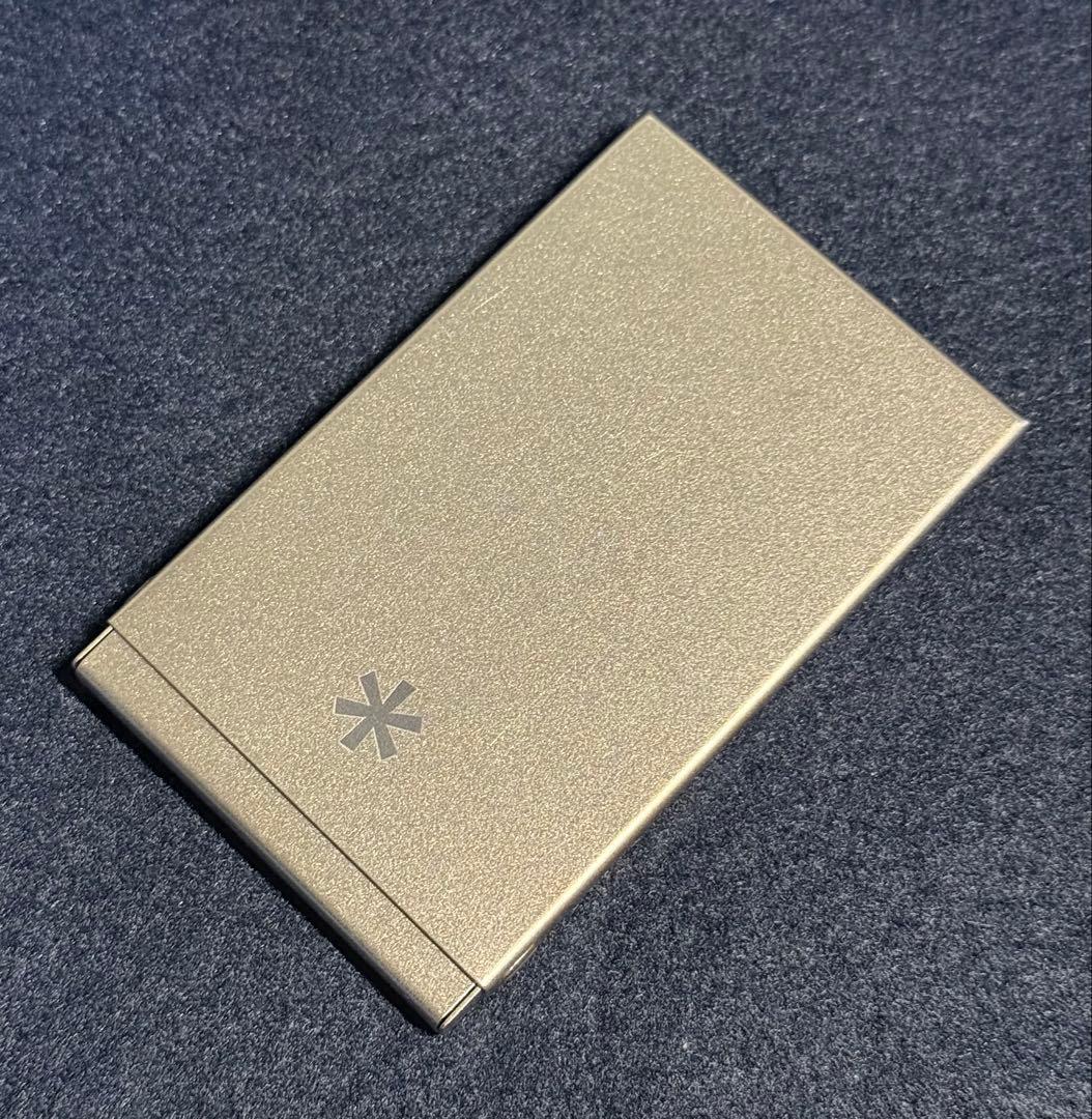 スノーピーク　ポイントギフト　名刺入れ　【廃盤品】