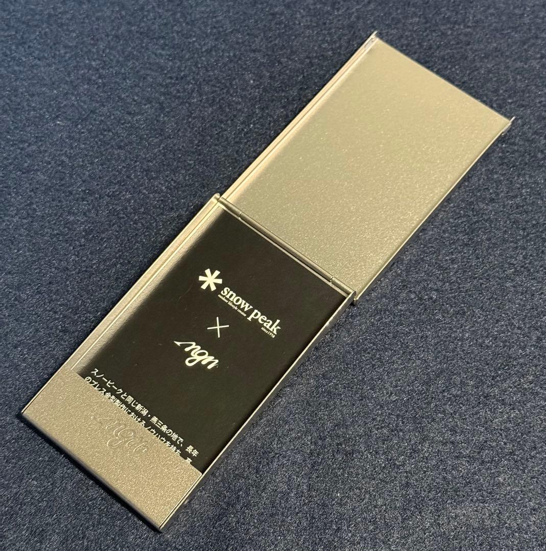 スノーピーク　ポイントギフト　名刺入れ　【廃盤品】